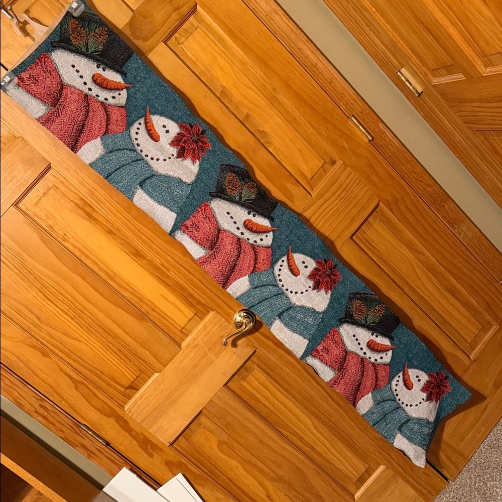Festive Snowman Holiday Wall Hanging